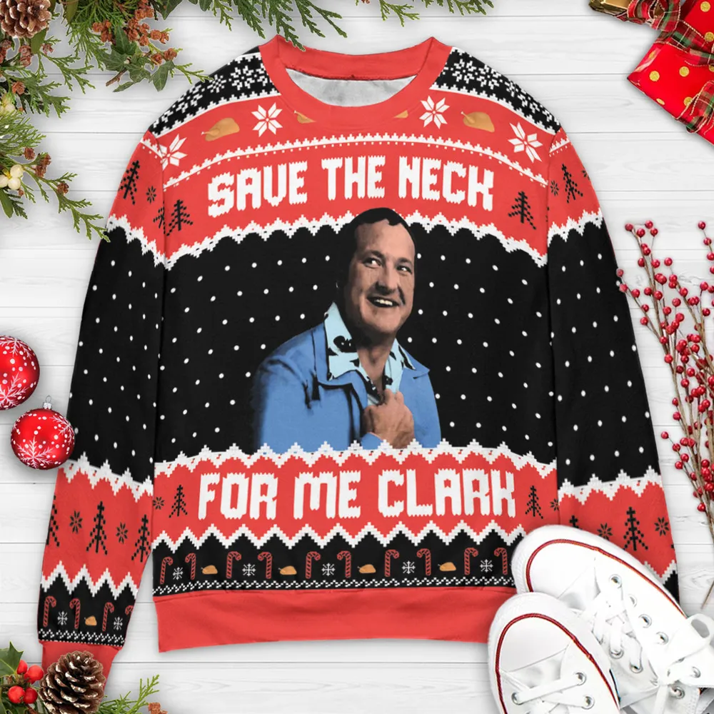 Save The Neck National Lampoon's Christmas Vacation Ugly Christmas Sweatshirt - 3