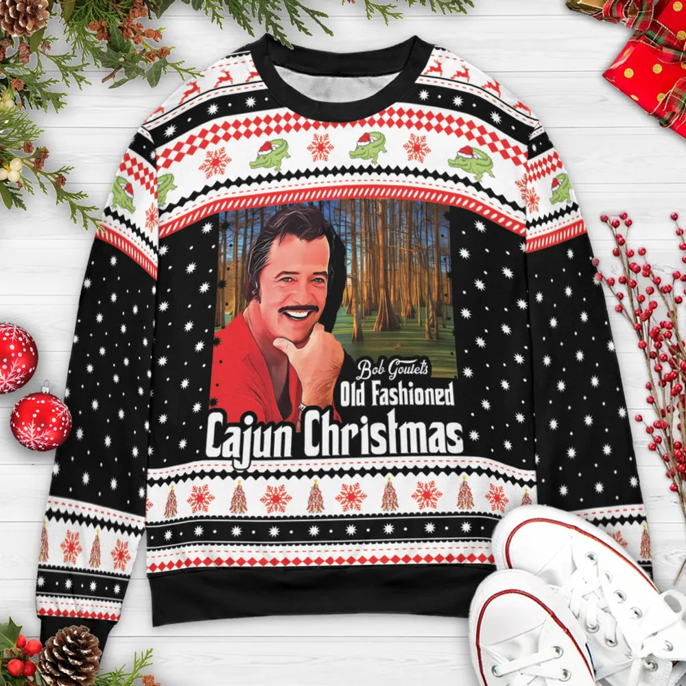 Cajun Christmas Ugly Christmas Sweatshirt - 3