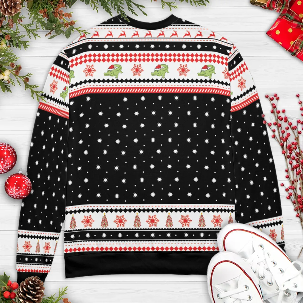 Cajun Christmas Ugly Christmas Sweatshirt - 4