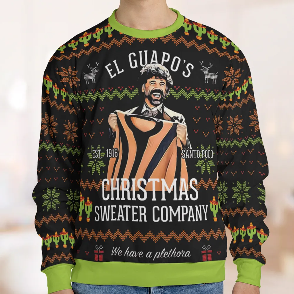 Christmas Sweater Company Three Amigos Ugly Christmas Sweatshirt - 1