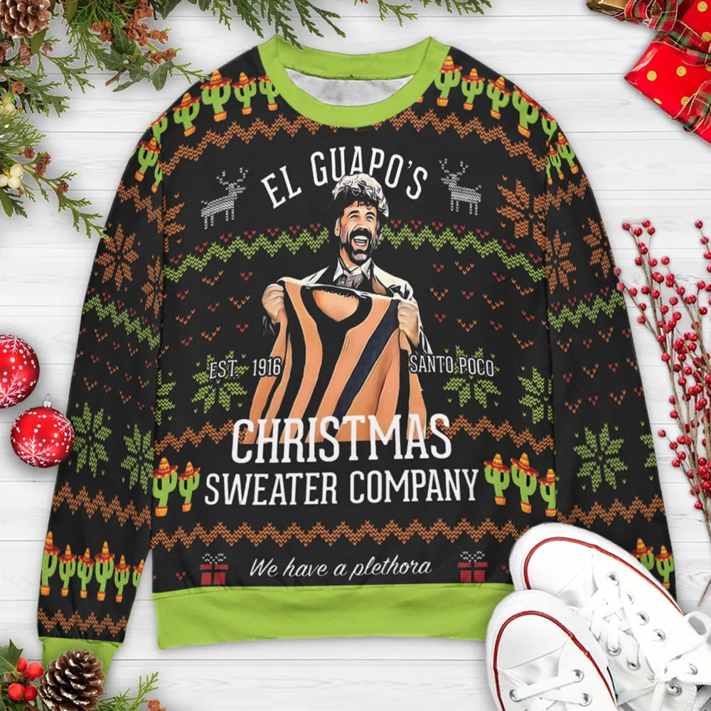 Christmas Sweater Company Three Amigos Ugly Christmas Sweatshirt - 3