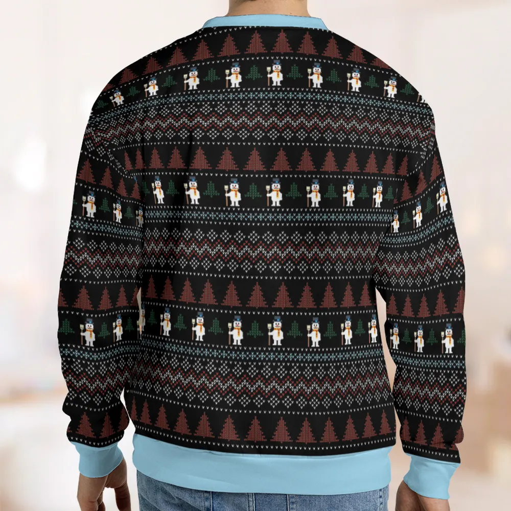 Fastest Belly Whopper Ugly Christmas Sweatshirt - 2