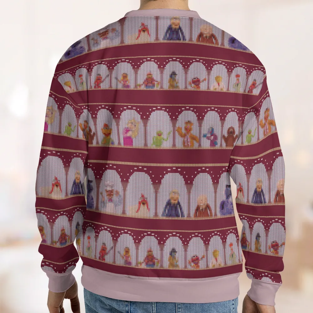 Time To Play Music Ugly Christmas Sweatshirt - 2