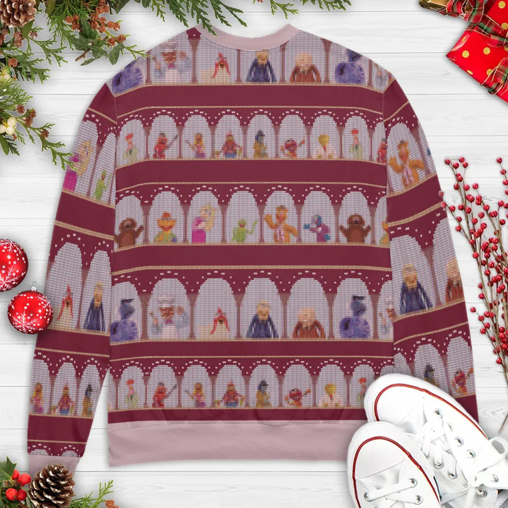 Time To Play Music Ugly Christmas Sweatshirt - 4