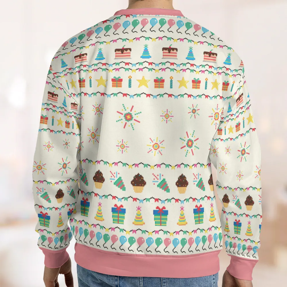 The Party Never Ends Ugly Christmas Sweatshirt - 2