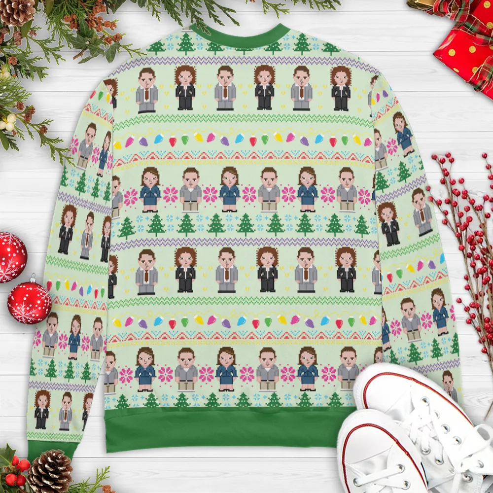 Someone's Been Naughty! Ugly Christmas Sweatshirt - 4