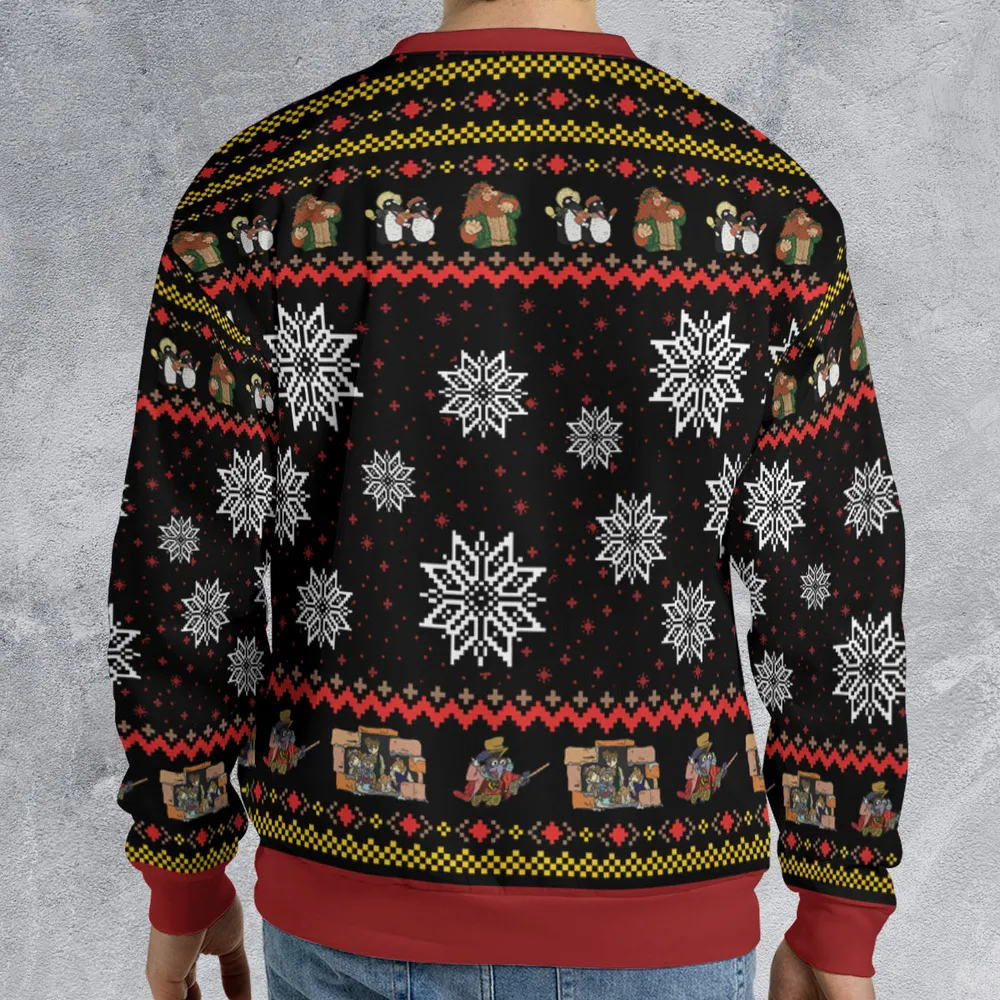 God Save My Little Broken Body The Muppet Christmas Carol Ugly Christmas Sweatshirt - 2