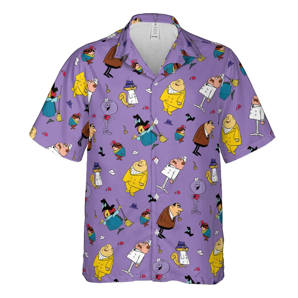 The Secret Squirrel Show Hawaiian Shirt - 3