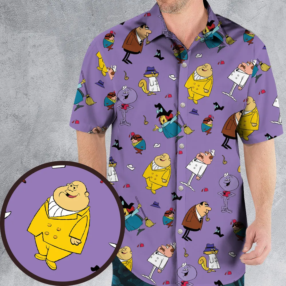 The Secret Squirrel Show Hawaiian Shirt - 2