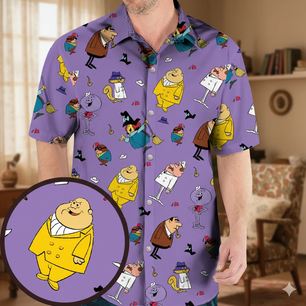 The Secret Squirrel Show Hawaiian Shirt - 1
