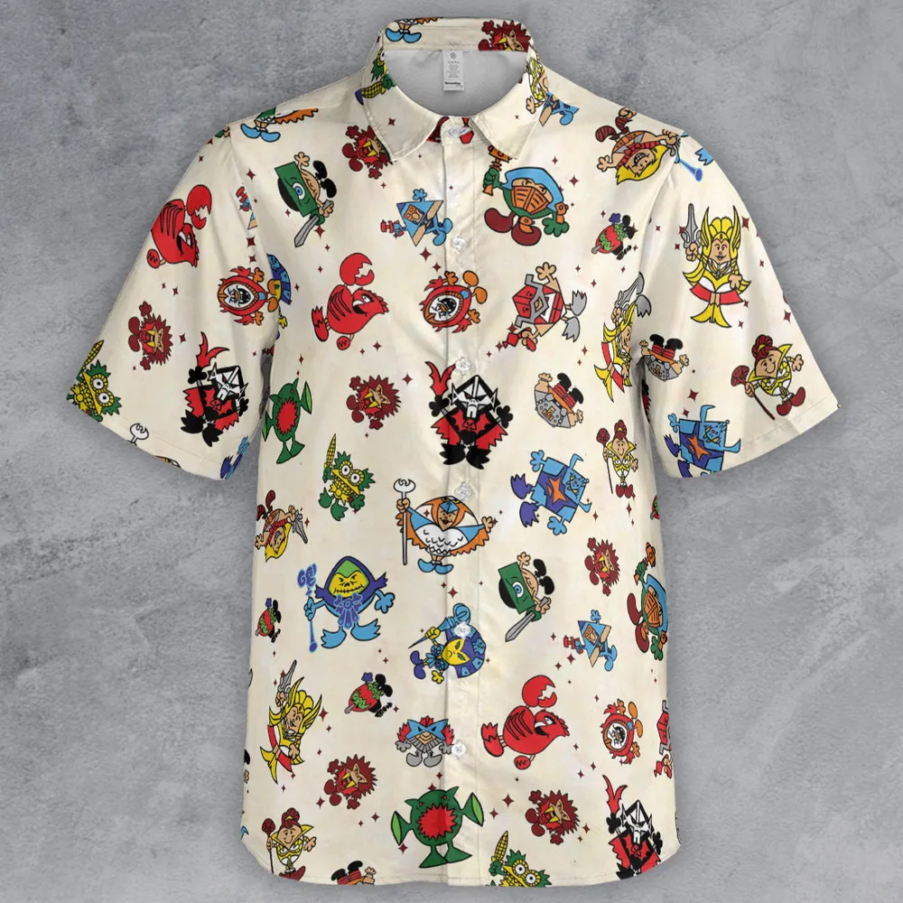 Mr Mensters Mashup Button Down Shirt - 3