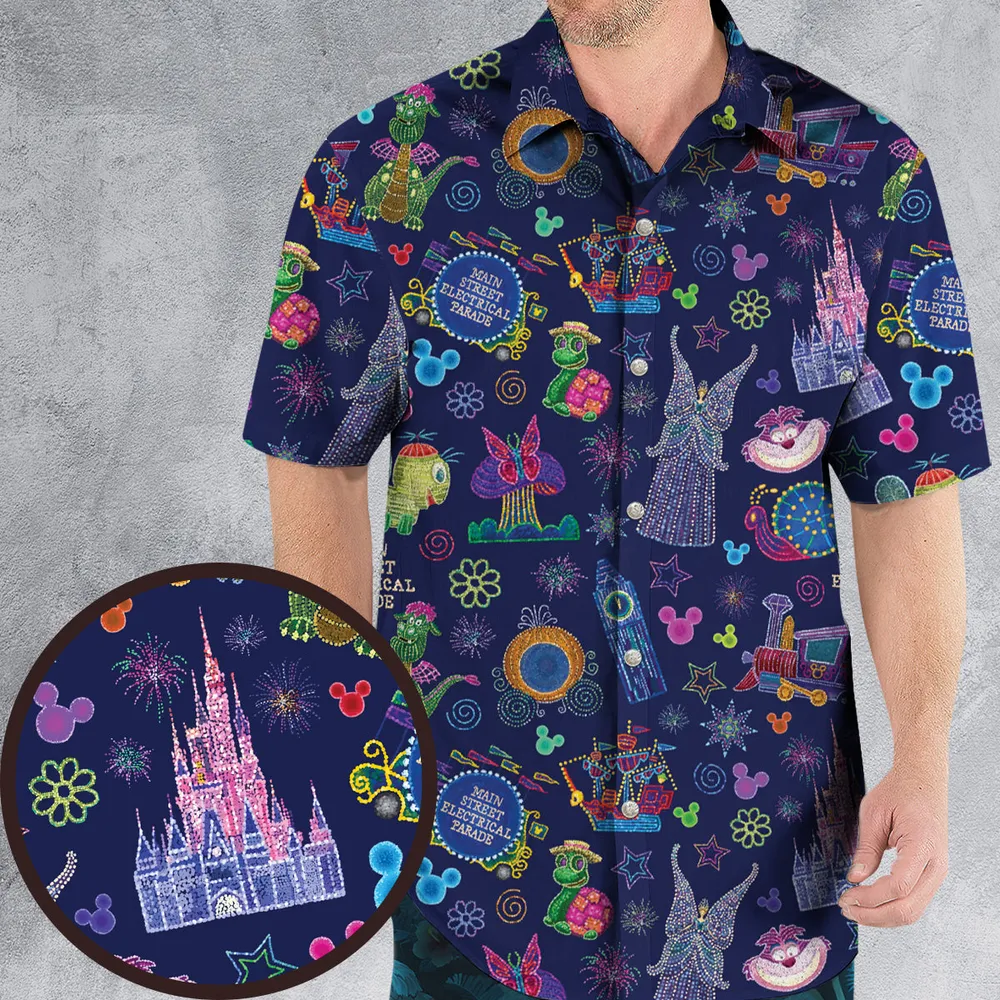 Main Street Electrical Parade Hawaiian Shirt - 1