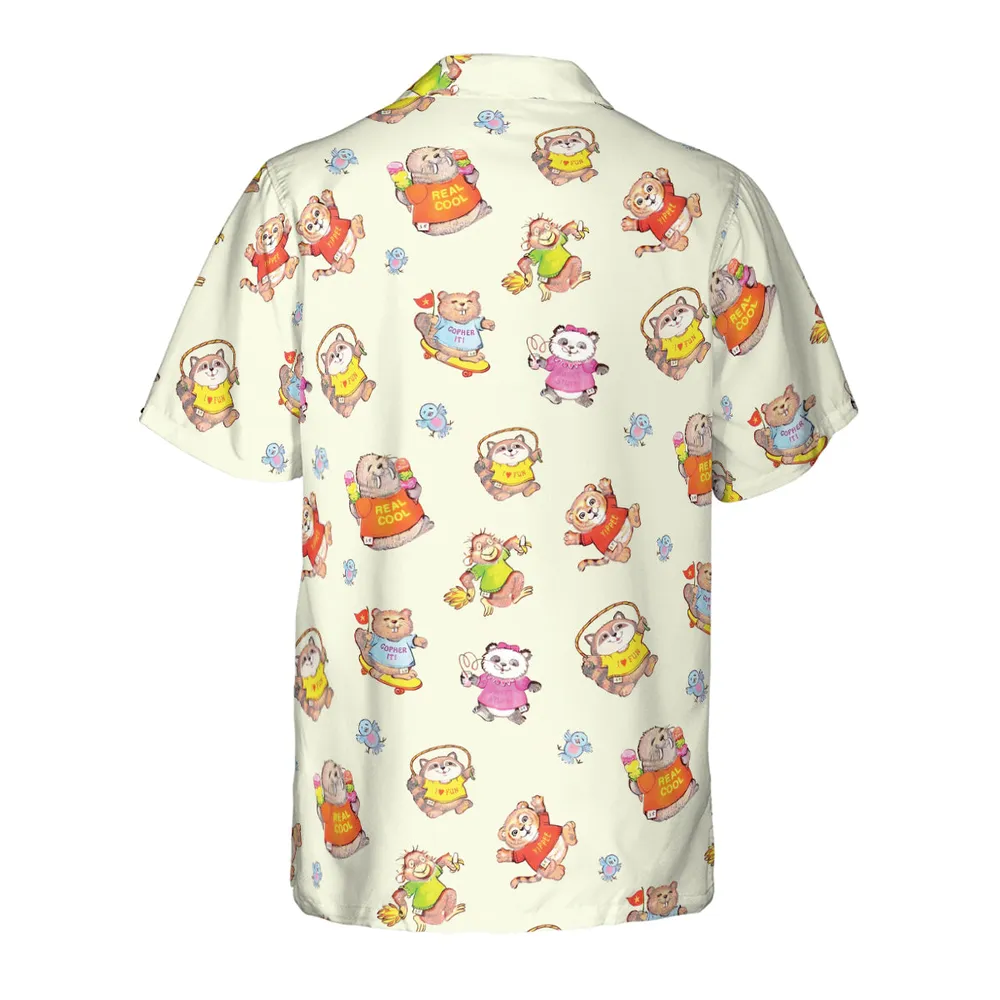 The Shirt Tales Retro 80s Band Tribute Hawaiian Shirt - 3