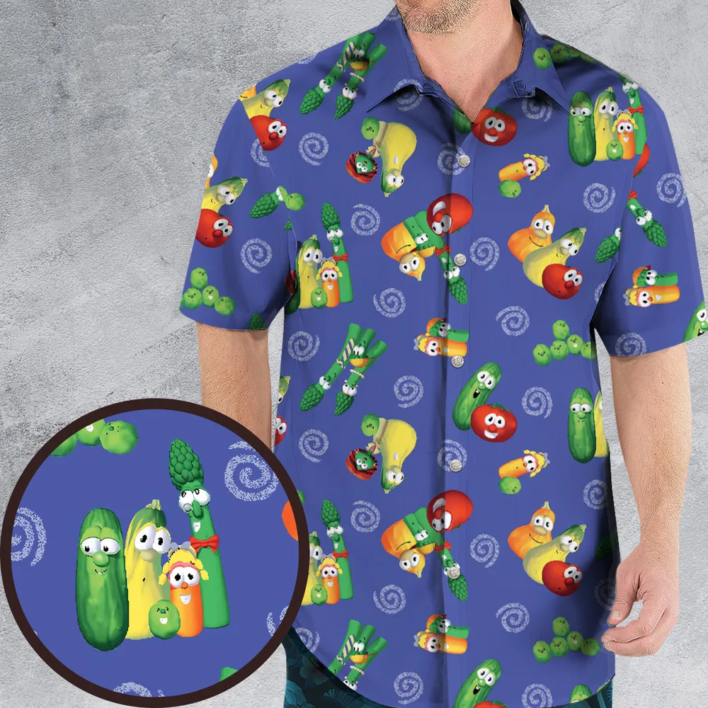 VeggieTales Stars Hawaiian Shirt - 1