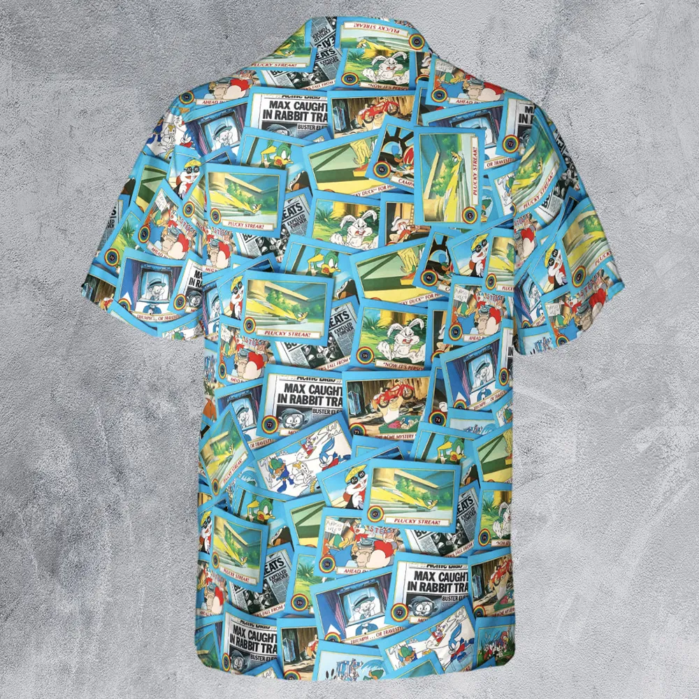 Tiny Toon Adventures Mystery Card Hawaiian Shirt - 3