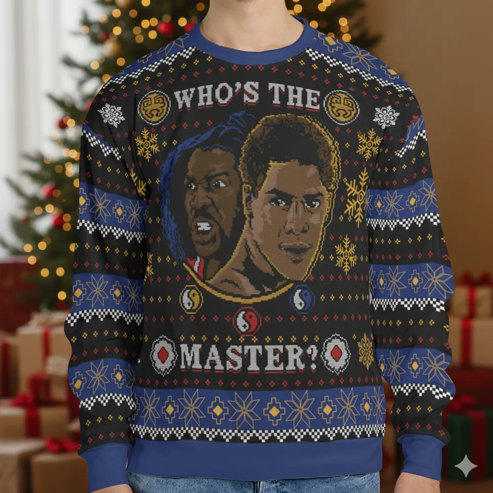 The Last Dragon Ugly Christmas Sweatshirt - 1