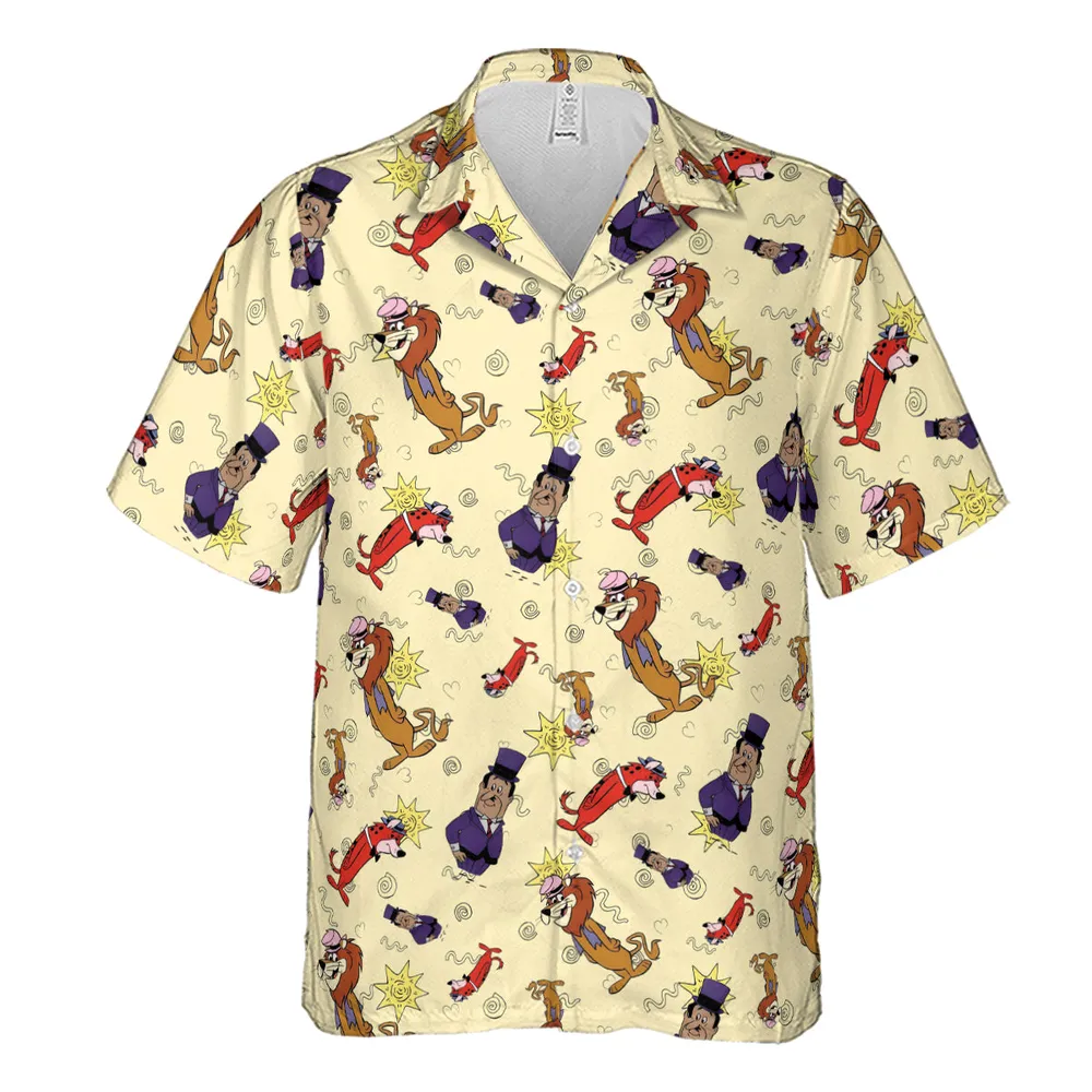 Lippy the Lion and Hardy Har Har Hawaiian Shirt - 3