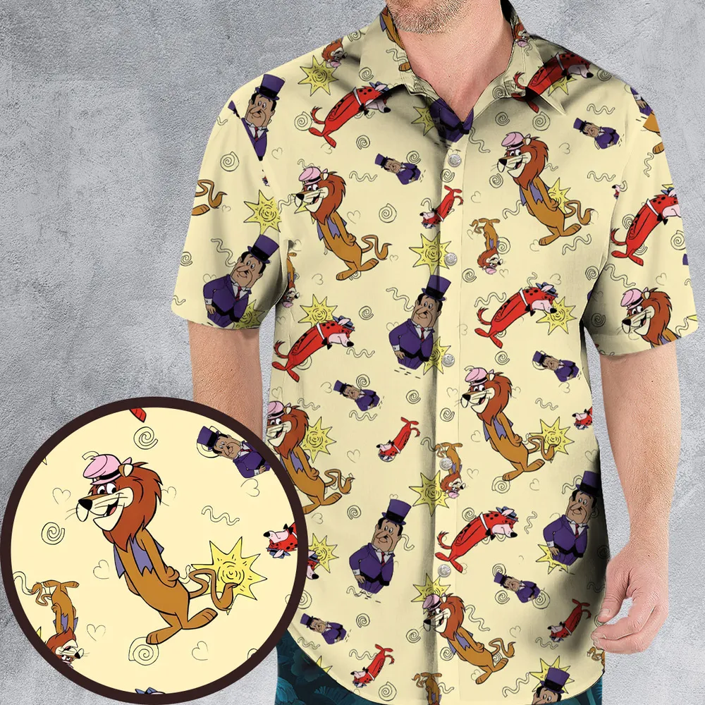 Lippy the Lion and Hardy Har Har Hawaiian Shirt - 2