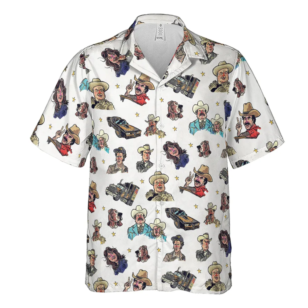 Outlaw Spirit Smokey and the Bandit Hawaiian Shirt - 3