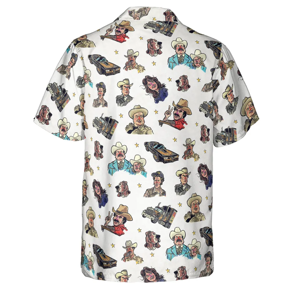 Outlaw Spirit Smokey and the Bandit Hawaiian Shirt - 4