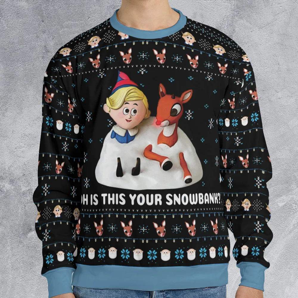 Oh Is This Your Snow Bank Ugly Christmas Sweatshirt - 2