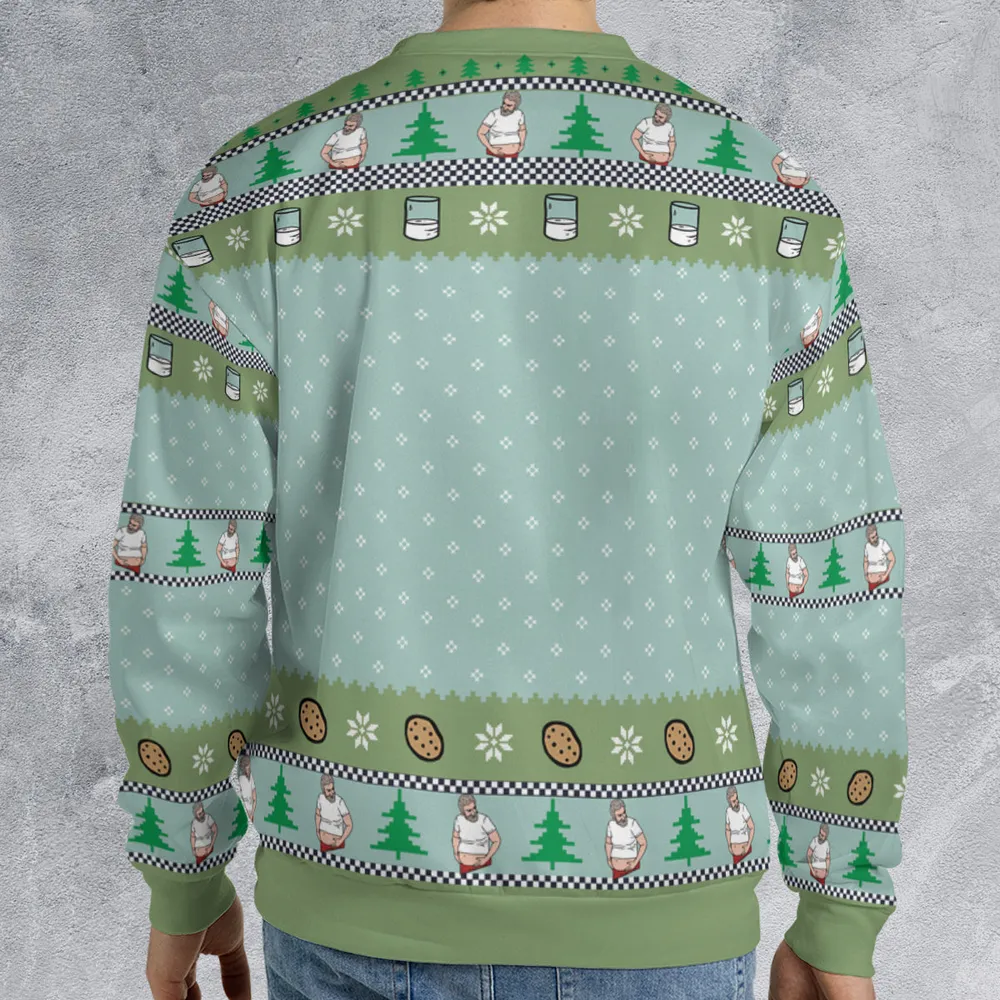 A Little Weight Ugly Christmas Sweatshirt - 2