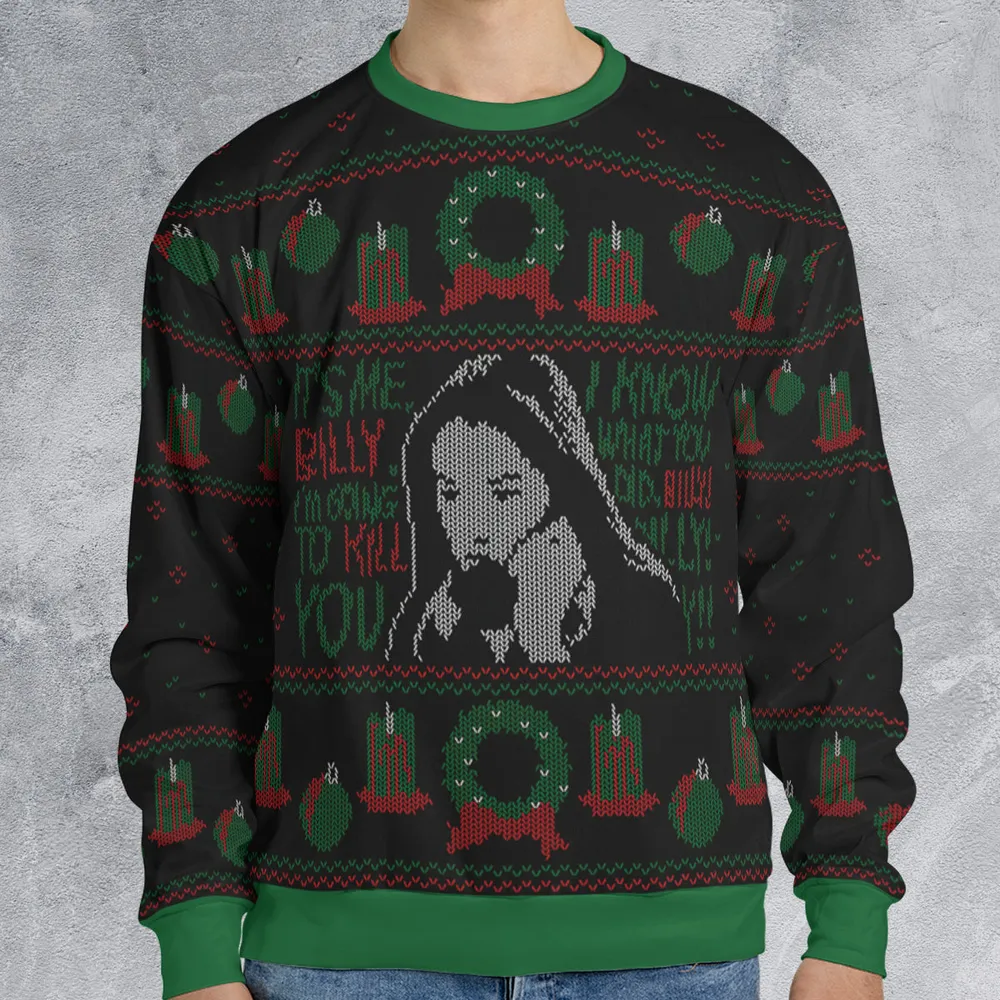 It's me, Billy Ugly Christmas Sweatshirt - 1