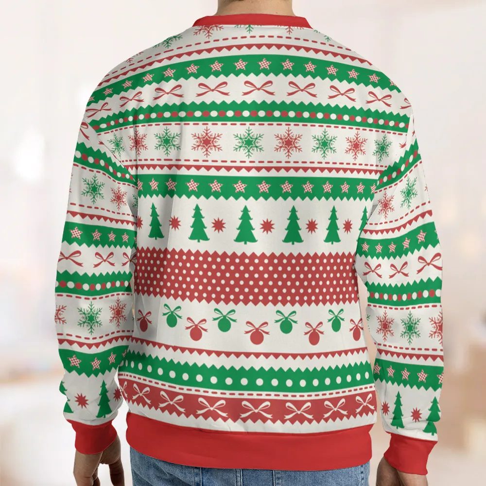 Christmas Wigtastic Ugly Christmas Sweatshirt - 2