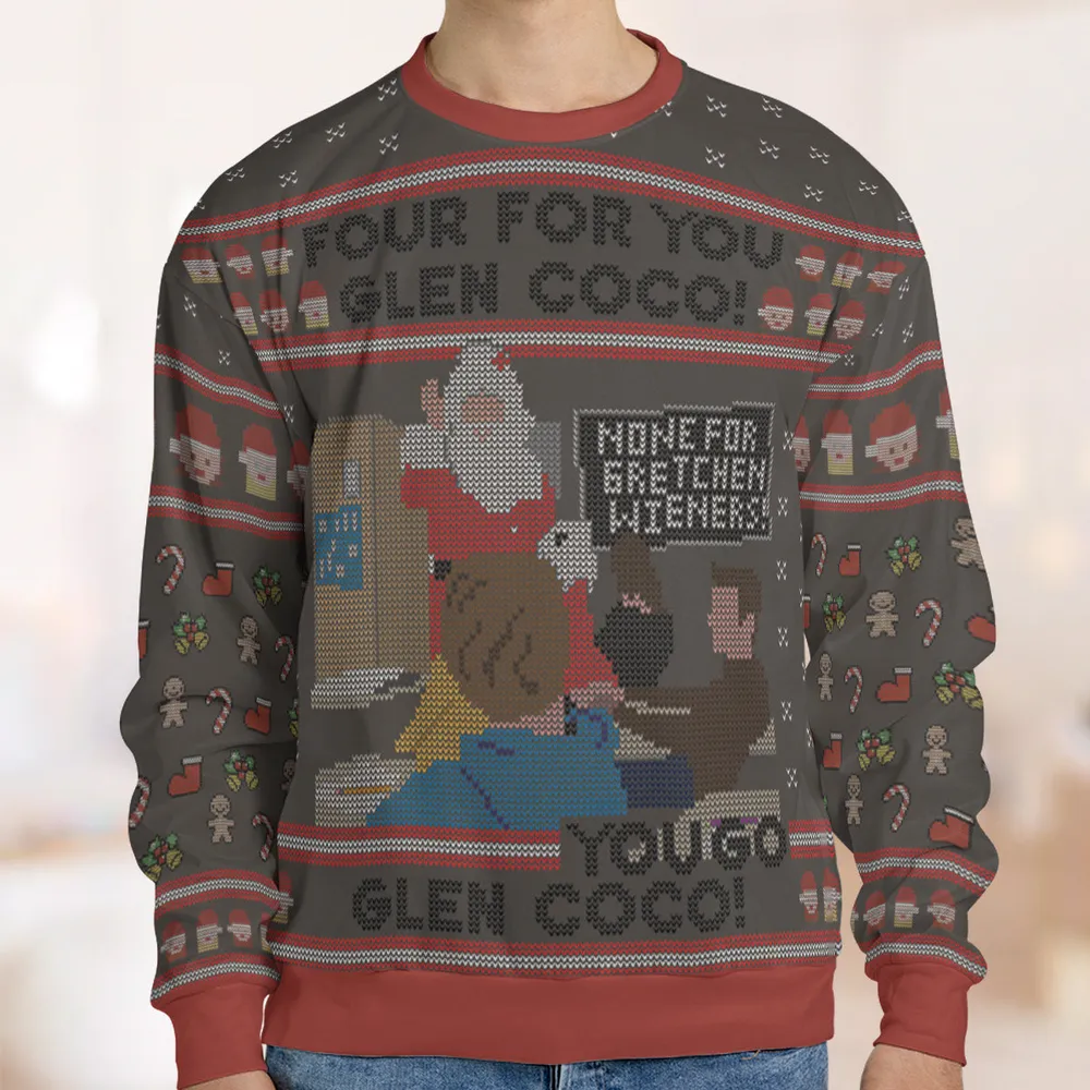 Glen Coco Ugly Christmas Sweatshirt - 1