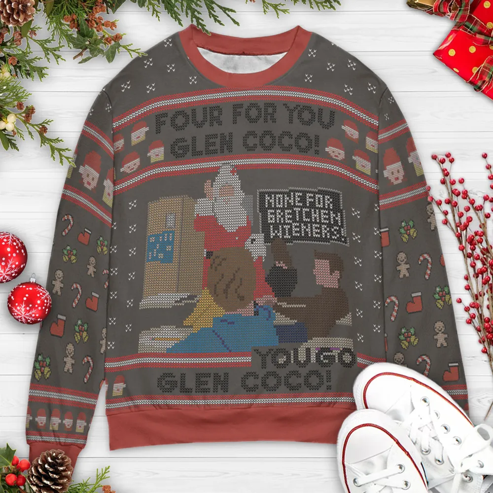 Glen Coco Ugly Christmas Sweatshirt - 3