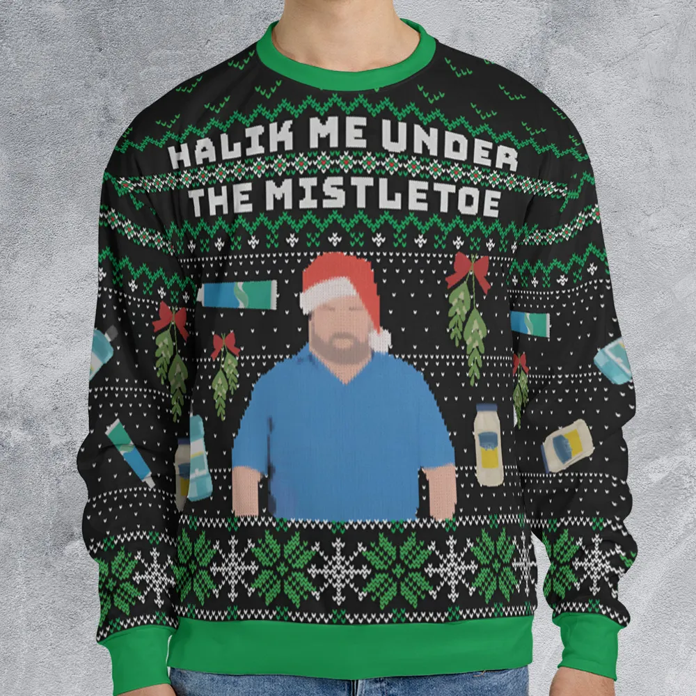 90 Day Fiance Big Ed Ugly Christmas Sweatshirt - 1