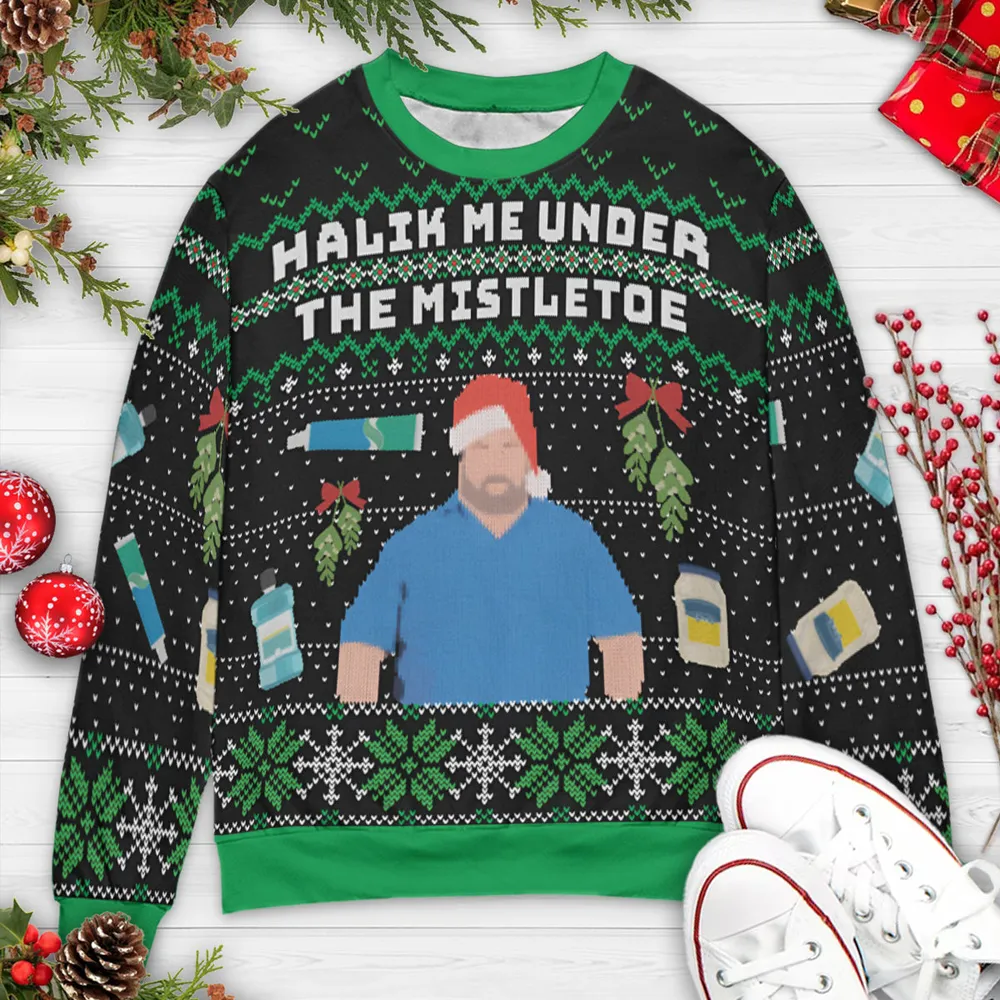 90 Day Fiance Big Ed Ugly Christmas Sweatshirt - 3