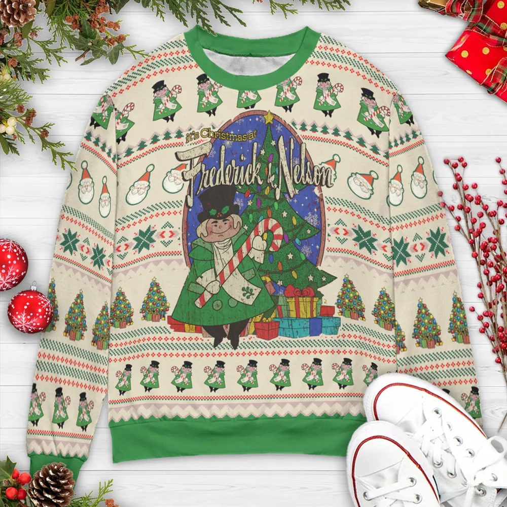 Frederick Nelson Ugly Christmas Sweatshirt - 3