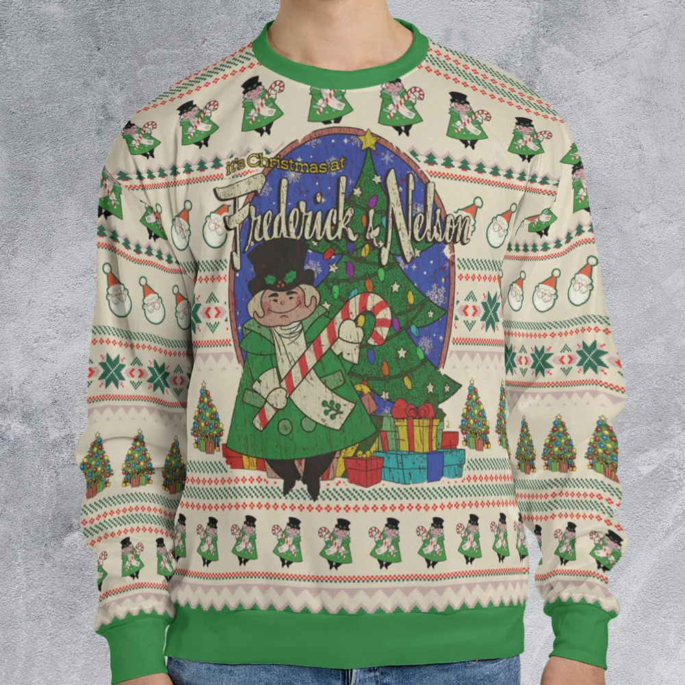 Frederick Nelson Ugly Christmas Sweatshirt - 1