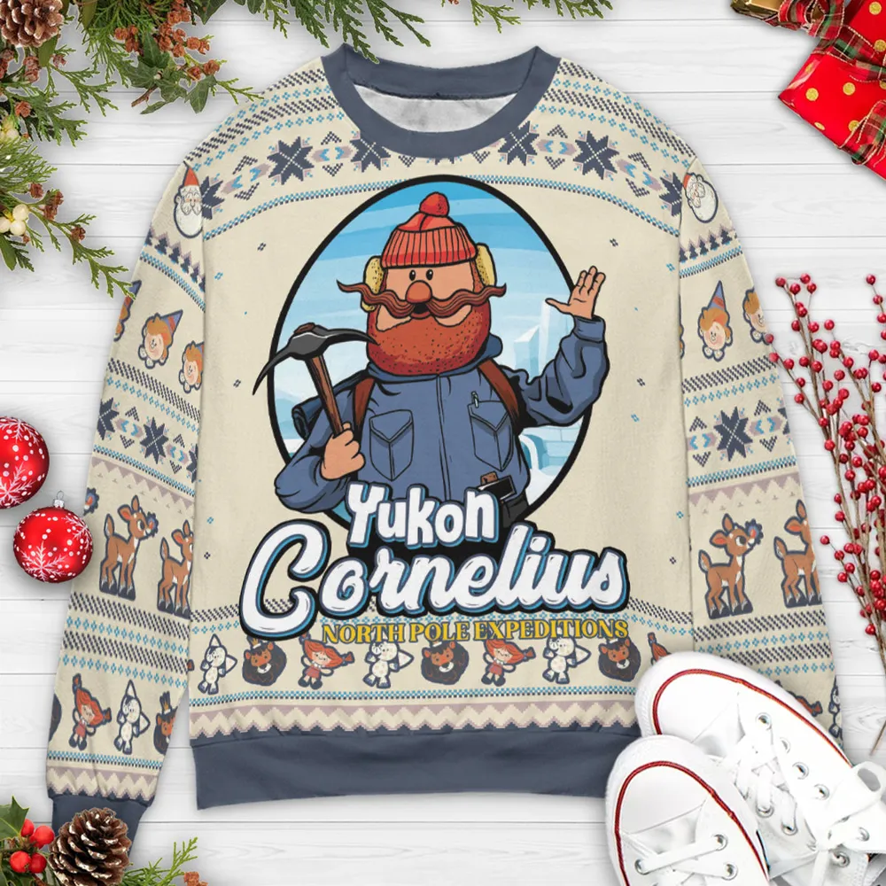 Yukon Cornelius Ugly Christmas Sweatshirt - 3