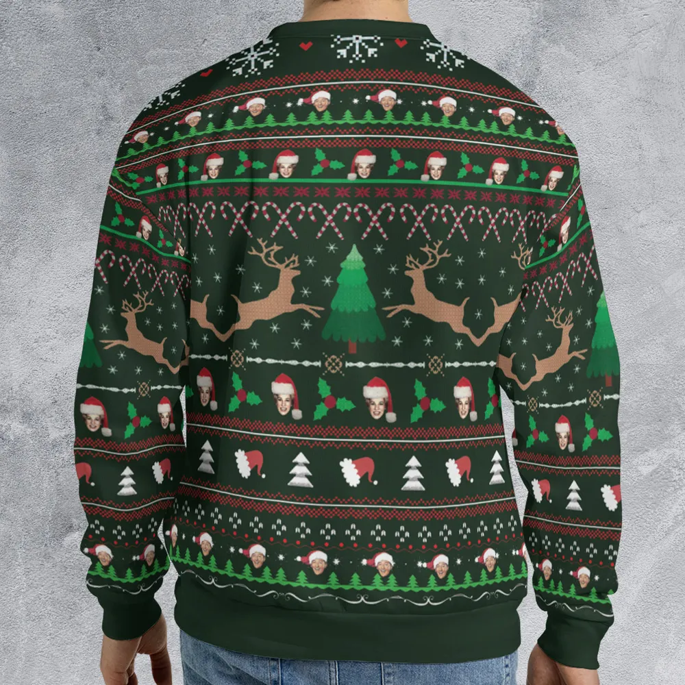 Mele Kalikimak Bing Crosby Ugly Christmas Sweatshirt - 2