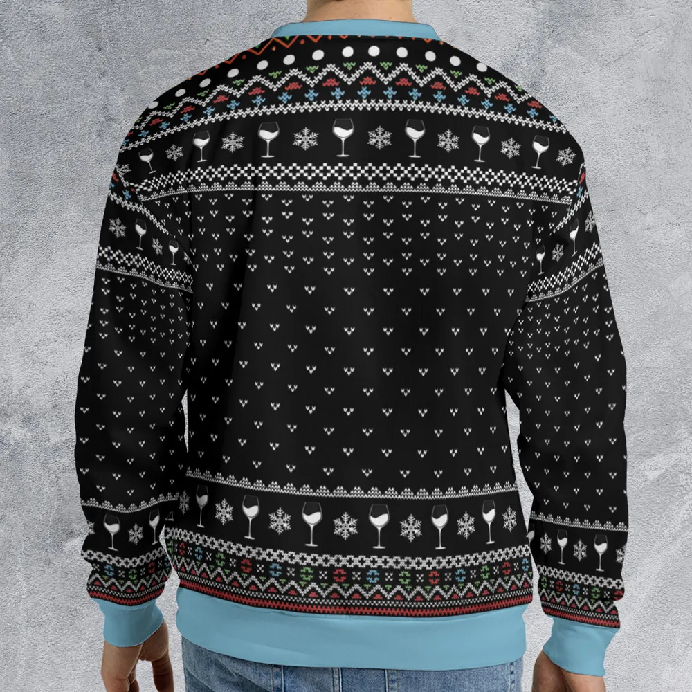 I'm Your White Knight Ugly Christmas Sweatshirt - 2