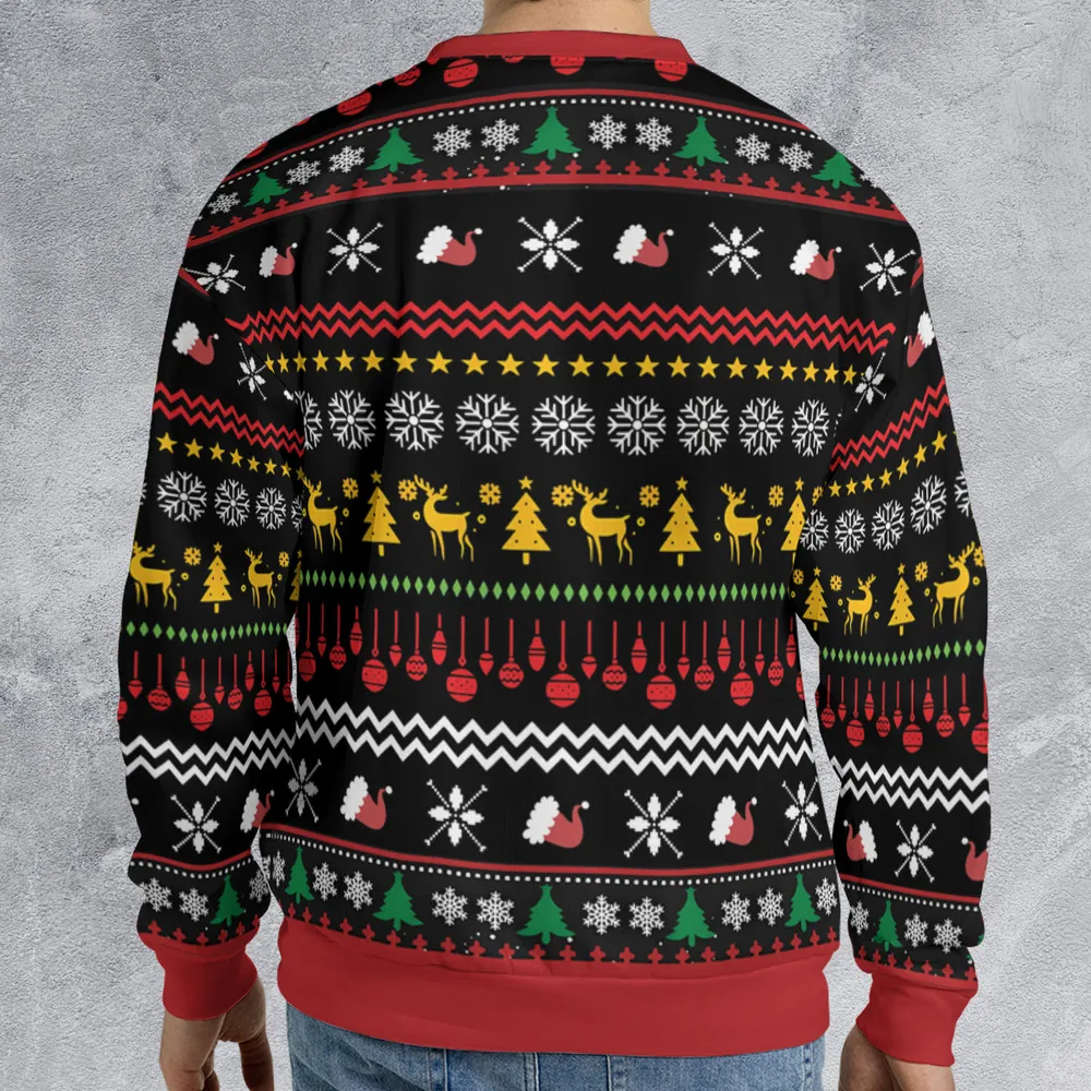 Dear Lord Baby Jesus Ugly Christmas Sweatshirt - 2