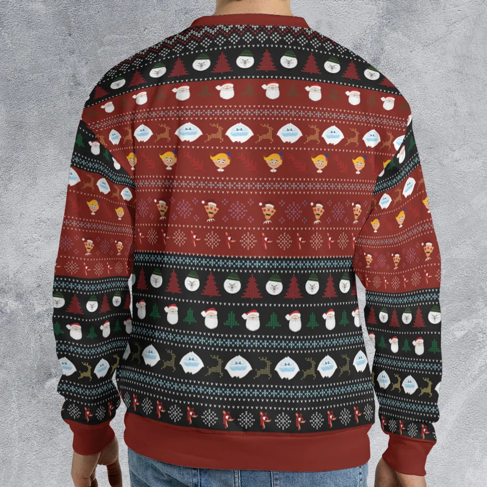 Rudolph Hannibal Ugly Christmas Sweatshirt - 2