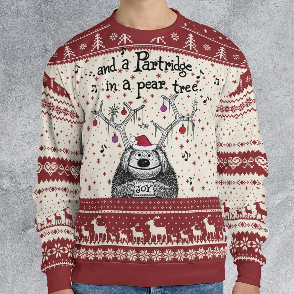 Rowlf Ugly Christmas Sweatshirt - 1