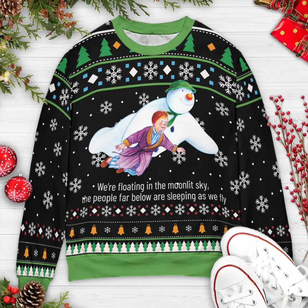 We're flying Ugly Christmas Sweatshirt - 3