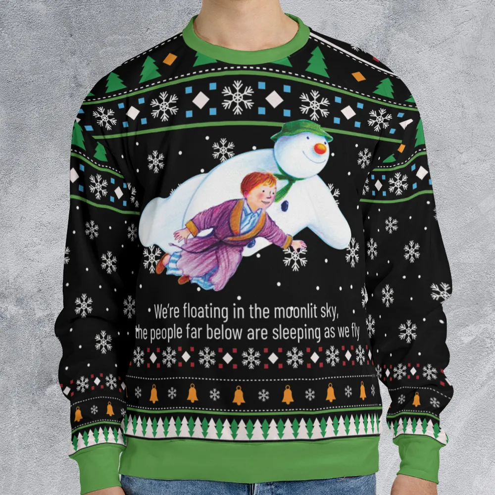 We're flying Ugly Christmas Sweatshirt - 1