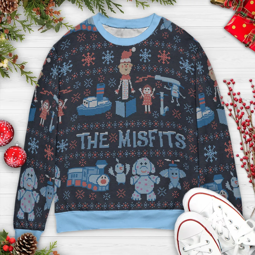 The Misfits Ugly Christmas Sweatshirt - 3