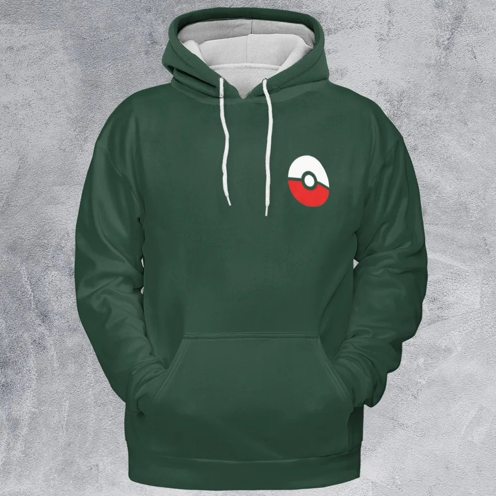 Leafeon Pokemon Full Print Hoodie - 2