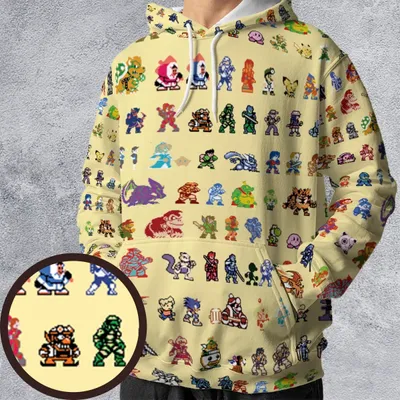 Ultimate Roster Super Smash Bros Full Print Hoodie