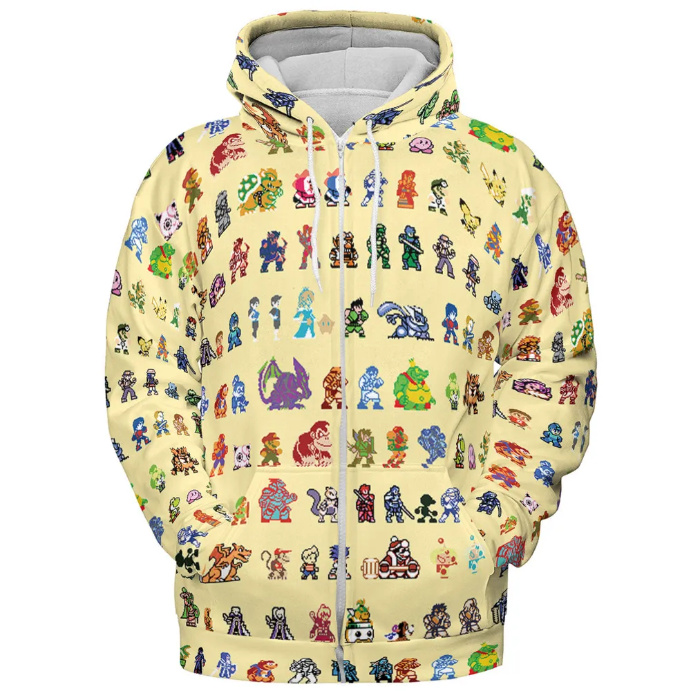 Ultimate Roster Super Smash Bros Full Print Hoodie - 4