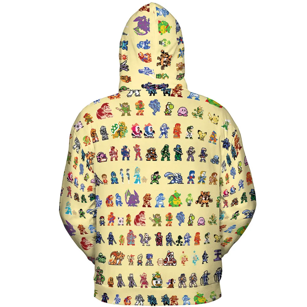 Ultimate Roster Super Smash Bros Full Print Hoodie - 5