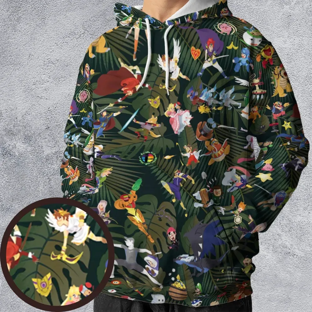 Super Chaos Smash Bros Full Print Hoodie - 1