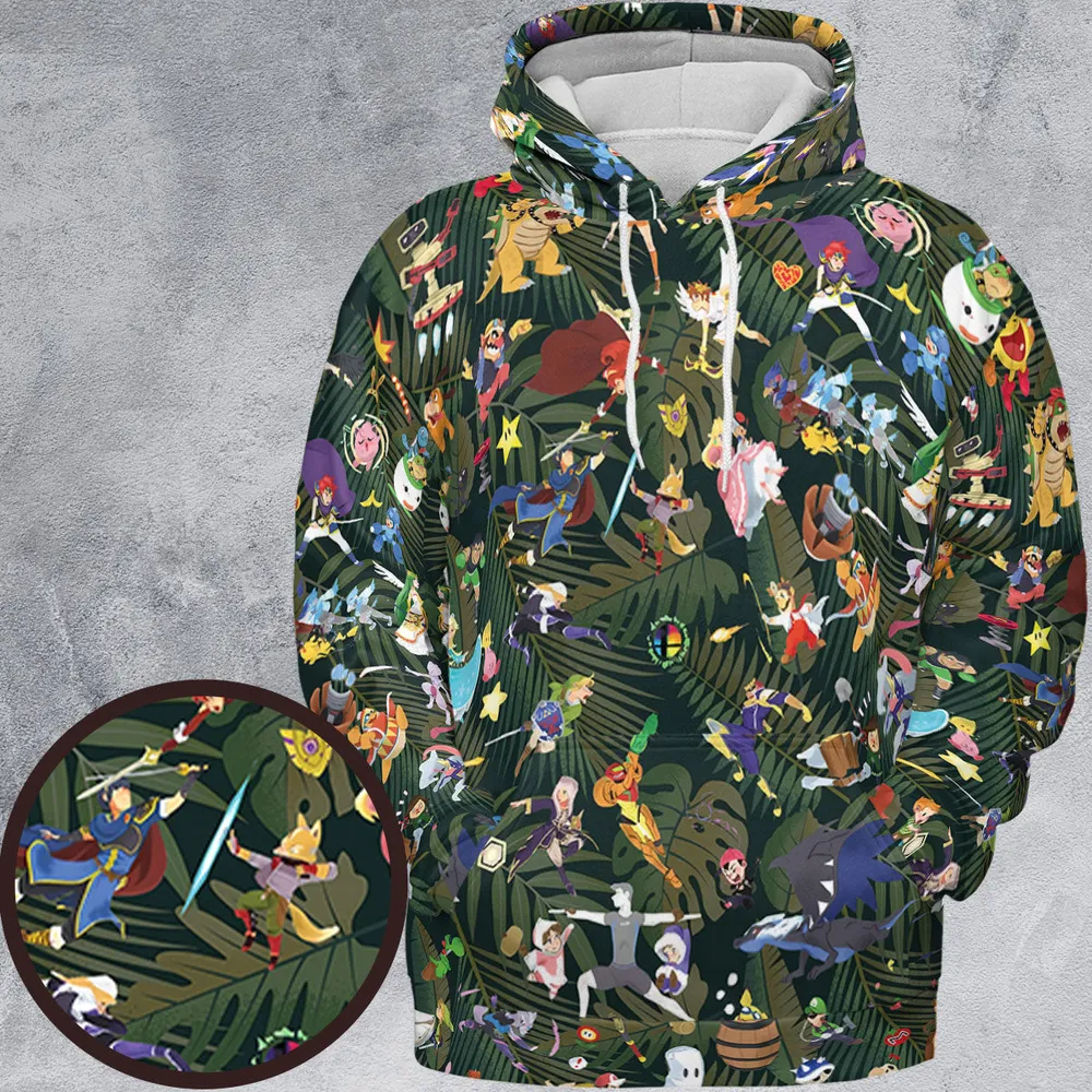 Super Chaos Smash Bros Full Print Hoodie - 2