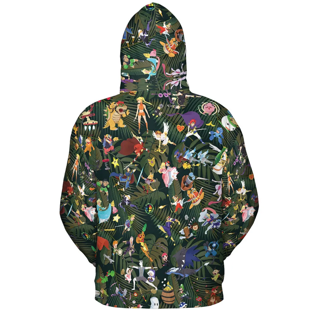 Super Chaos Smash Bros Full Print Hoodie - 5